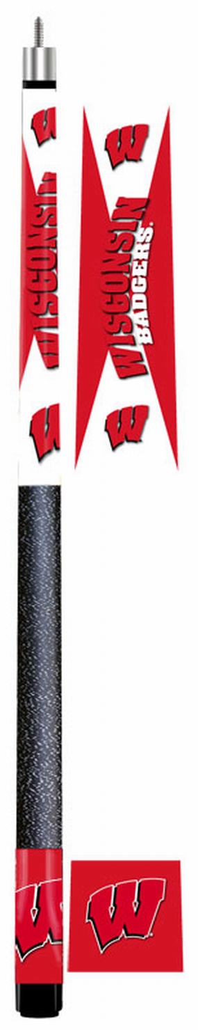 Wisconsin Badgers Two-Piece Varsity Billiard Cue