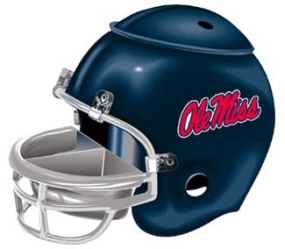 Mississippi Rebels Snack Helmet