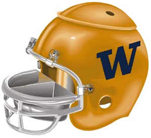 Wincraft Washington Huskies Snack Helmet