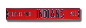 unknown CLEVELAND INDIANS AVE Street Sign