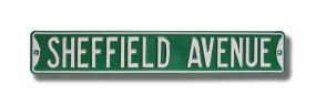unknown SHEFFIELD AVENUE Street Sign