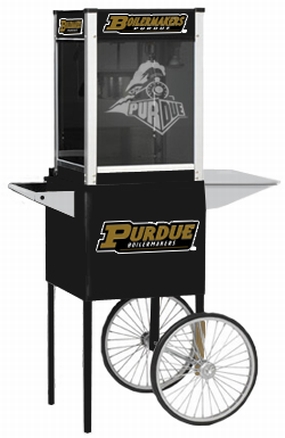 Purdue Boilermakers Popcorn Popper with Cart