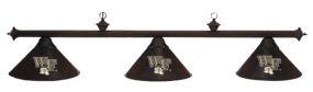 Wake Forest Demon Deacons Black 3 Shade Pool Table Light