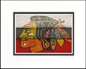 Chicago Blackhawks Vintage T-Shirt Sports Art