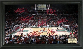 unknown Milwaukee Bucks Signature Court