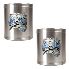 unknown Orlando Magic 2pc Stainless Steel Can Holder Set