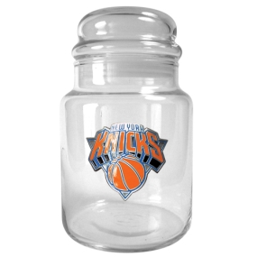 New York Knicks 31oz Glass Candy Jar