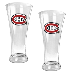 unknown Montreal Canadiens 2pc 19oz Pilsner Glass Set