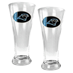 unknown Carolina Panthers 2pc 19oz Pilsner Glass Set