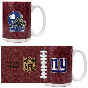 unknown New York Giants 2pc GameBall Coffee Mug Set