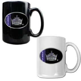 Los Angeles Kings 2pc 15oz Ceramic Mug Set