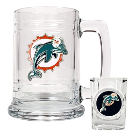 unknown Miami Dolphins Boilermaker Set