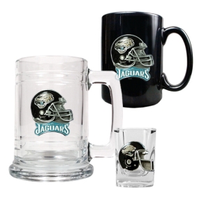 unknown Jacksonville Jaguars 15oz Tankard, 15oz Ceramic Mug & 2oz Shot Glass Set