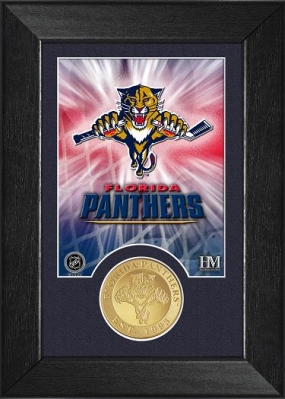 unknown Florida Panthers Bronze Coin Team Mini Mint