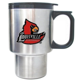 Louisville Cardinals Stainless Travel Mug