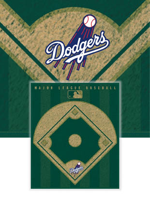 Los Angeles Dodgers Diamond Fleece Blanket