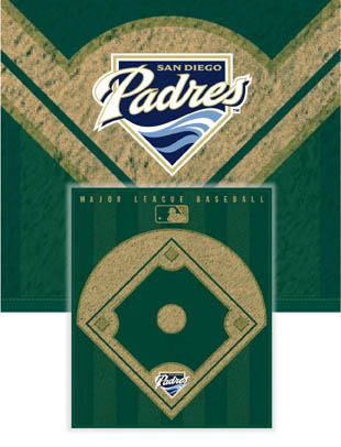 San Diego Padres Diamond Fleece Blanket