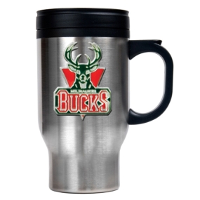 unknown Milwaukee Bucks Stainless Steel Travel Mug