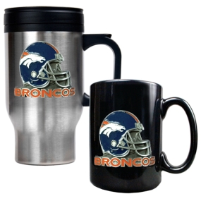 unknown Denver Broncos Travel Mug & Ceramic Mug set