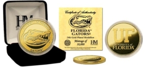 unknown University of Florida 24KT Gold Coin