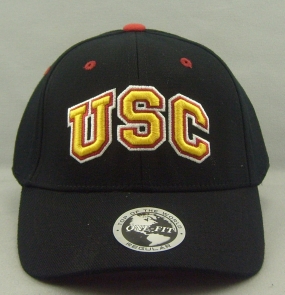 unknown USC Trojans Black One Fit Hat