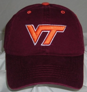 unknown Virginia Tech Hokies Adjustable Crew Hat
