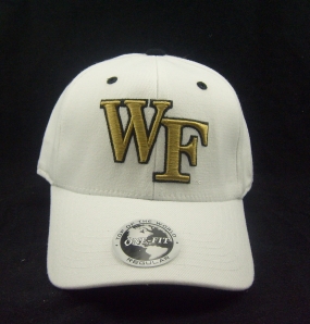 unknown Wake Forest Demon Deacons White One Fit Hat