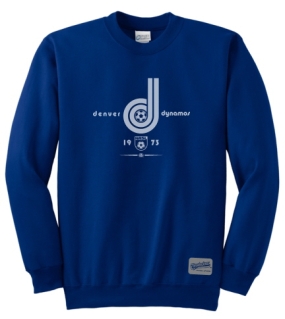 unknown Denver Dynamos Youth Crew Sweatshirt