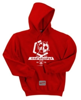 unknown San Jose Earthquakes Youth Hooded Sweatshirt