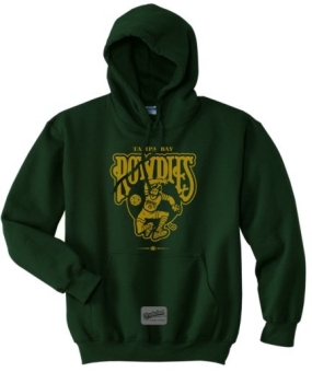 unknown Tampa Bay Rowdies Green Youth Hooded Sweatshirt