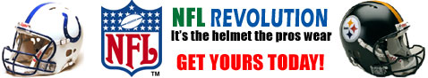 NFL Revolution Helmets