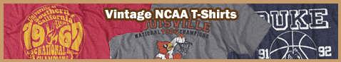 Vintage NCAA T-shirts